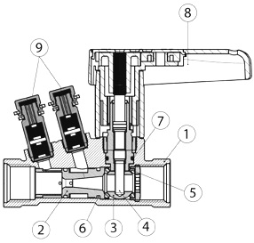 Схема BROEN BALLOREX Venturi DN 10-50